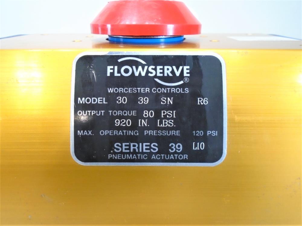 Flowserve Worcester Controls Series 39 Pneumatic Actuator 30 39 SN R6